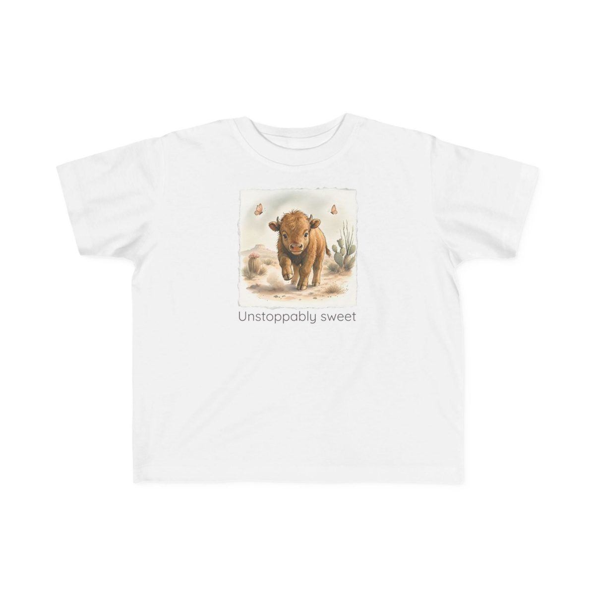 Santa Fe Marketplace Buffalo Toddler T-Shirt — Gender Neutral Animal Tee Product Image: Buffalo Toddler T-Shirt — Gender Neutral Animal Tee