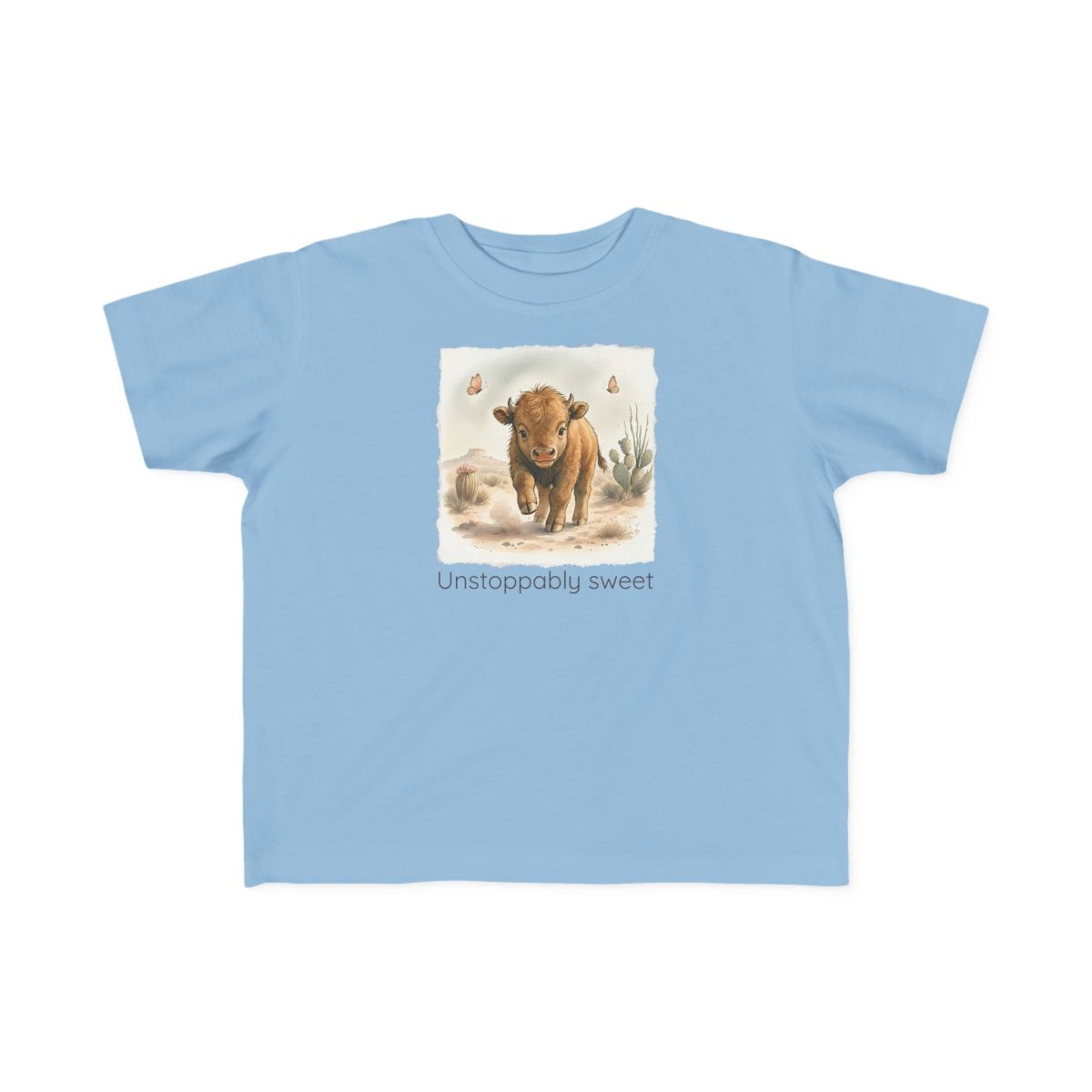Santa Fe Marketplace Buffalo Toddler T-Shirt — Gender Neutral Animal Tee Product Image: Buffalo Toddler T-Shirt — Gender Neutral Animal Tee