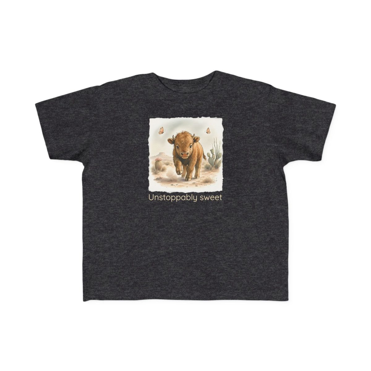 Santa Fe Marketplace Buffalo Toddler T-Shirt — Gender Neutral Animal Tee Product Image: Buffalo Toddler T-Shirt — Gender Neutral Animal Tee