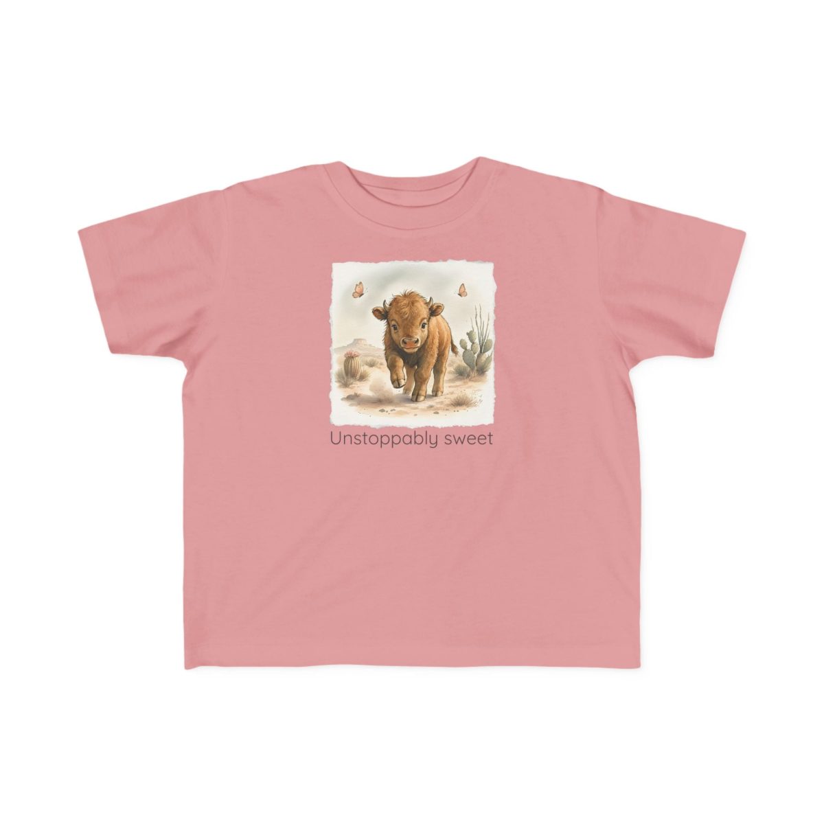 Santa Fe Marketplace Buffalo Toddler T-Shirt — Gender Neutral Animal Tee Product Image: Buffalo Toddler T-Shirt — Gender Neutral Animal Tee