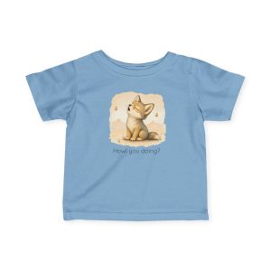 Santa Fe Marketplace Coyote Infant T-Shirt — Cute Gender Neutral Tee Product Image: Coyote Infant T-Shirt — Cute Gender Neutral Tee