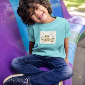 Santa Fe Marketplace Whiptail Lizard Toddler T-Shirt — Gender Neutral Animal Tee Product Image: Whiptail Lizard Toddler T-Shirt — Gender Neutral Animal Tee