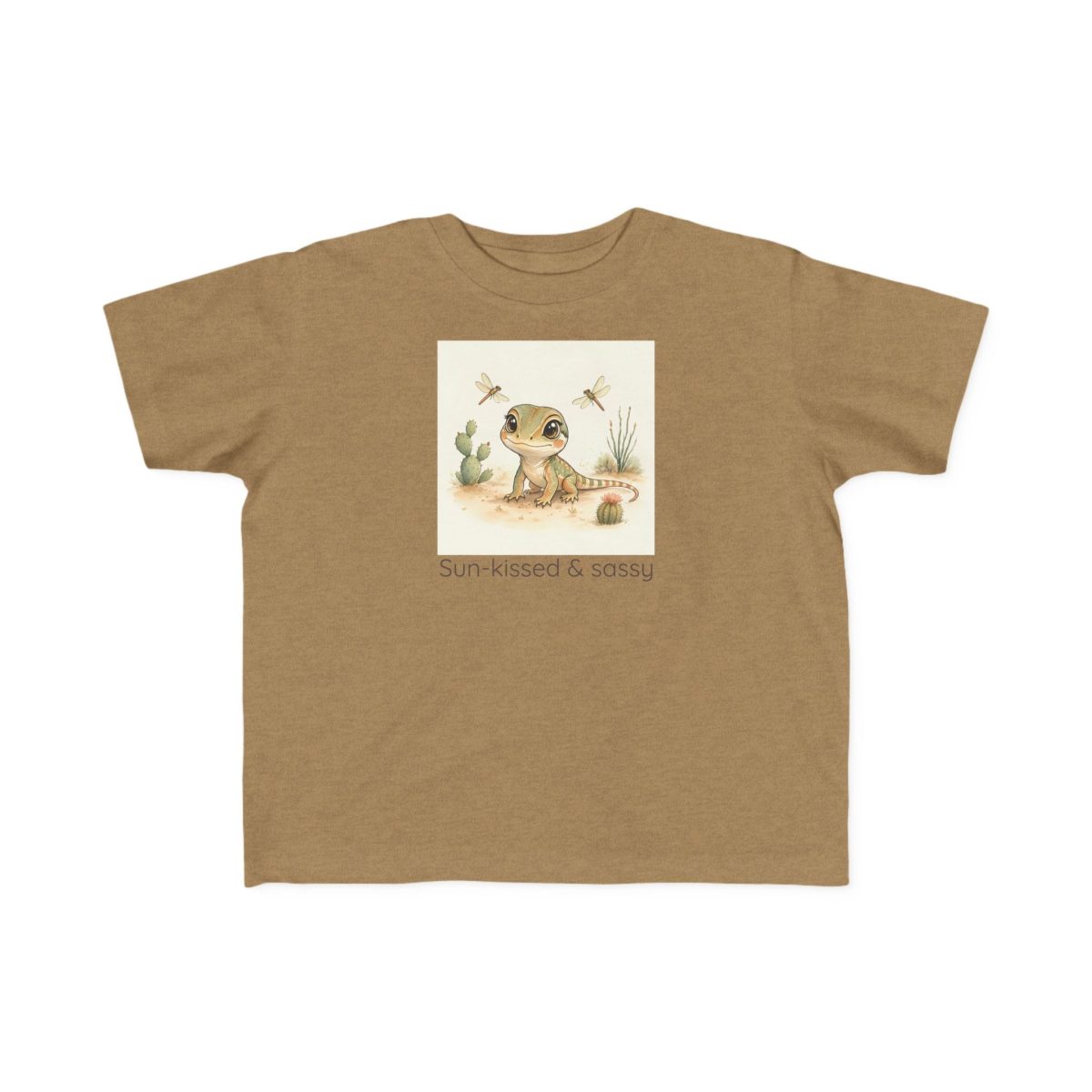 Santa Fe Marketplace Whiptail Lizard Toddler T-Shirt — Gender Neutral Animal Tee Product Image: Whiptail Lizard Toddler T-Shirt — Gender Neutral Animal Tee