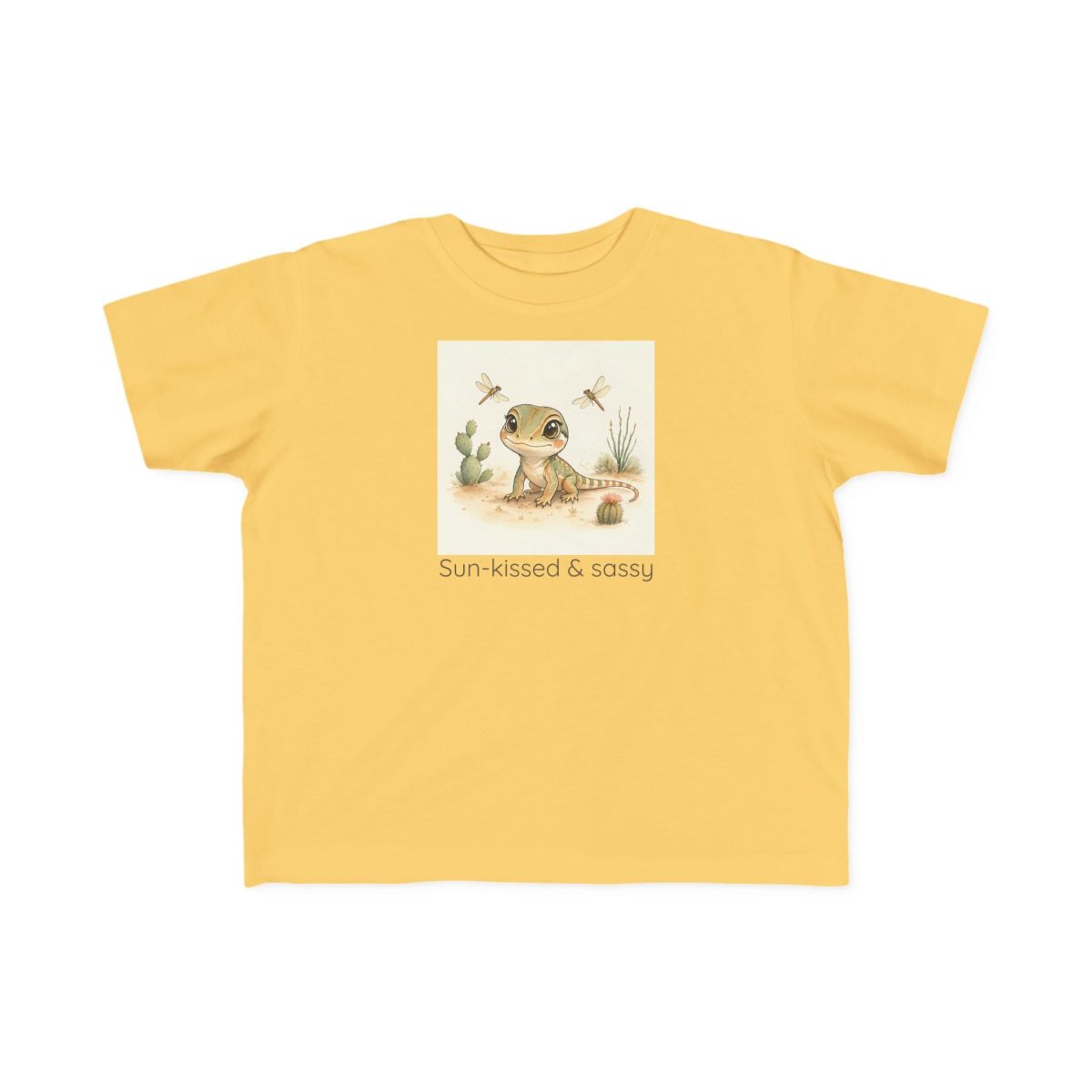 Santa Fe Marketplace Whiptail Lizard Toddler T-Shirt — Gender Neutral Animal Tee Product Image: Whiptail Lizard Toddler T-Shirt — Gender Neutral Animal Tee