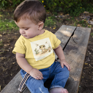 Santa Fe Marketplace Whiptail Lizard Infant T-Shirt — Cute Gender Neutral Tee Product Image: Whiptail Lizard Infant T-Shirt — Cute Gender Neutral Tee