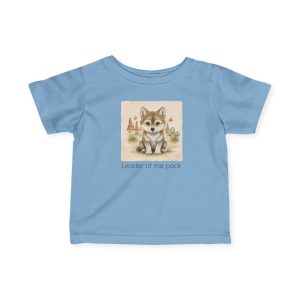 Santa Fe Marketplace Wolf Infant T-Shirt — Cute Gender Neutral Tee Product Image: Wolf Infant T-Shirt — Cute Gender Neutral Tee