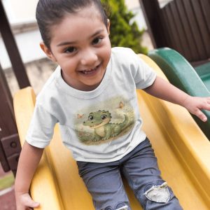 Product Image: Alligator Toddler T-Shirt — Gender Neutral ReptileTee