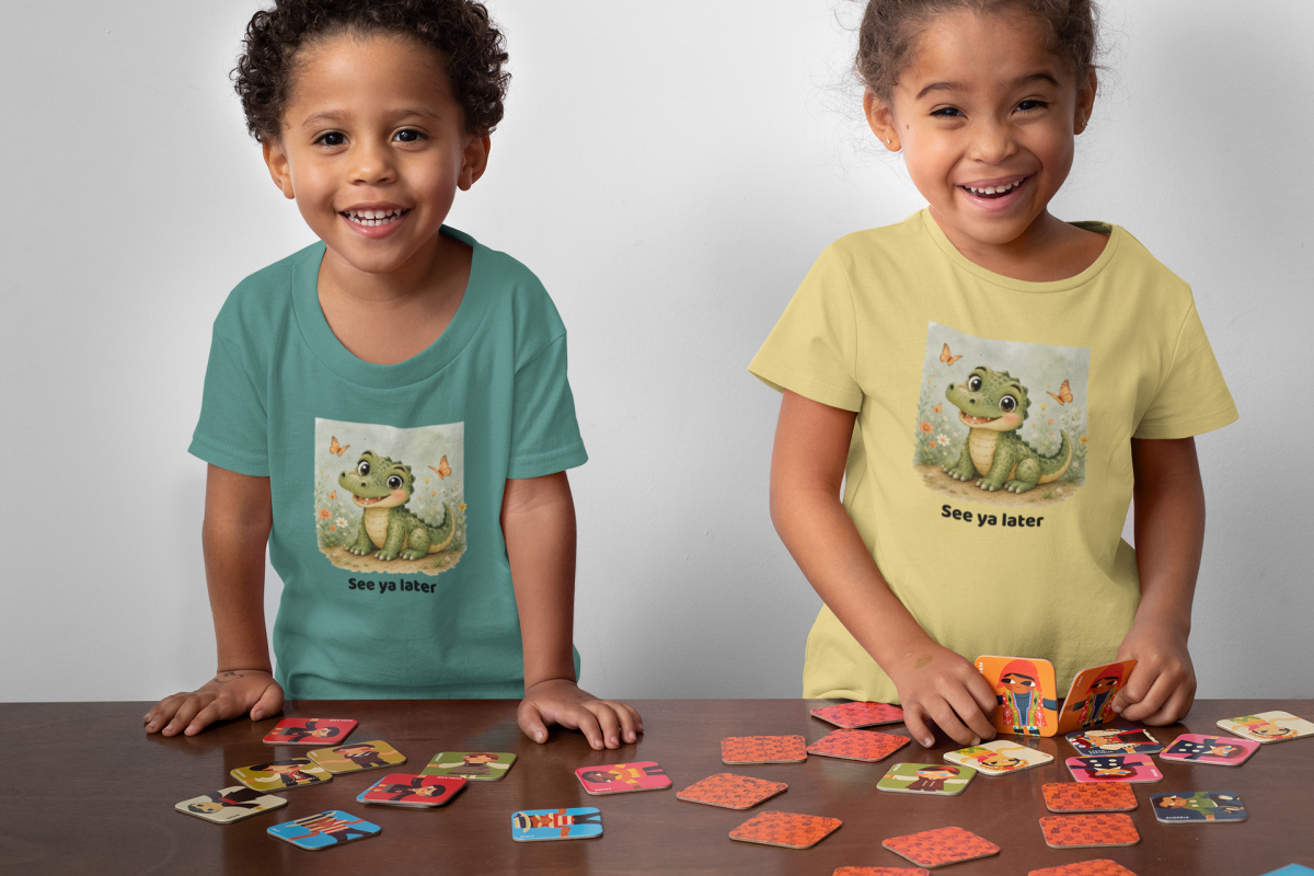Santa Fe Marketplace Alligator Toddler T-Shirt — Gender Neutral ReptileTee Product Image: Alligator Toddler T-Shirt — Gender Neutral ReptileTee