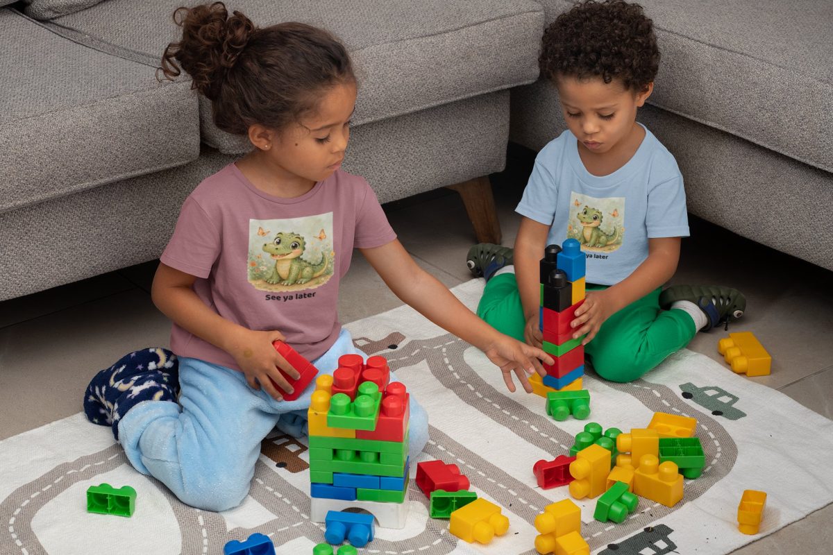 Santa Fe Marketplace Alligator Toddler T-Shirt — Gender Neutral ReptileTee Product Image: Alligator Toddler T-Shirt — Gender Neutral ReptileTee