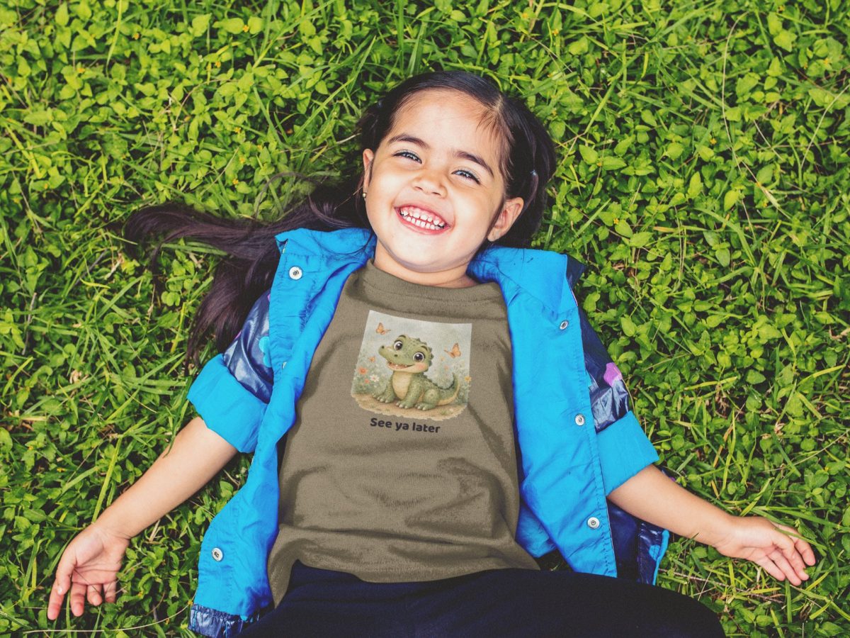 Santa Fe Marketplace Alligator Toddler T-Shirt — Gender Neutral ReptileTee Product Image: Alligator Toddler T-Shirt — Gender Neutral ReptileTee