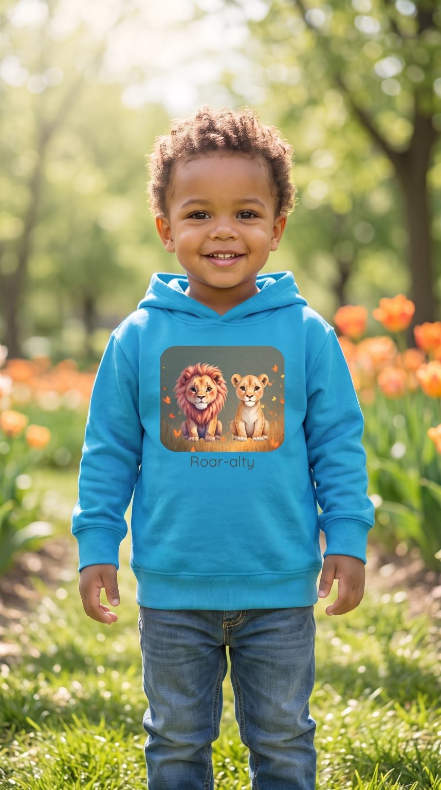 Santa Fe Marketplace Lions Toddler Hoodie — Gender Neutral Sweatshirt Product Image: Lions Toddler Hoodie — Gender Neutral Sweatshirt