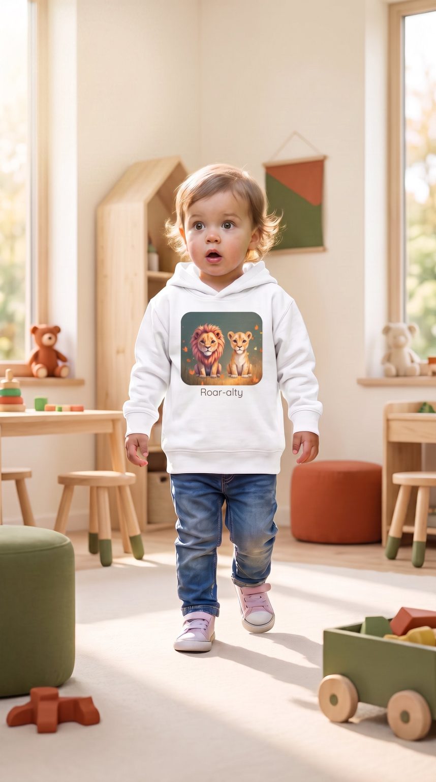 Santa Fe Marketplace Lions Toddler Hoodie — Gender Neutral Sweatshirt Product Image: Lions Toddler Hoodie — Gender Neutral Sweatshirt