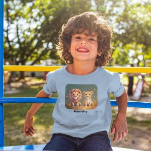 Product Image: Lion Toddler T-Shirt — Gender Neutral Kid Tee