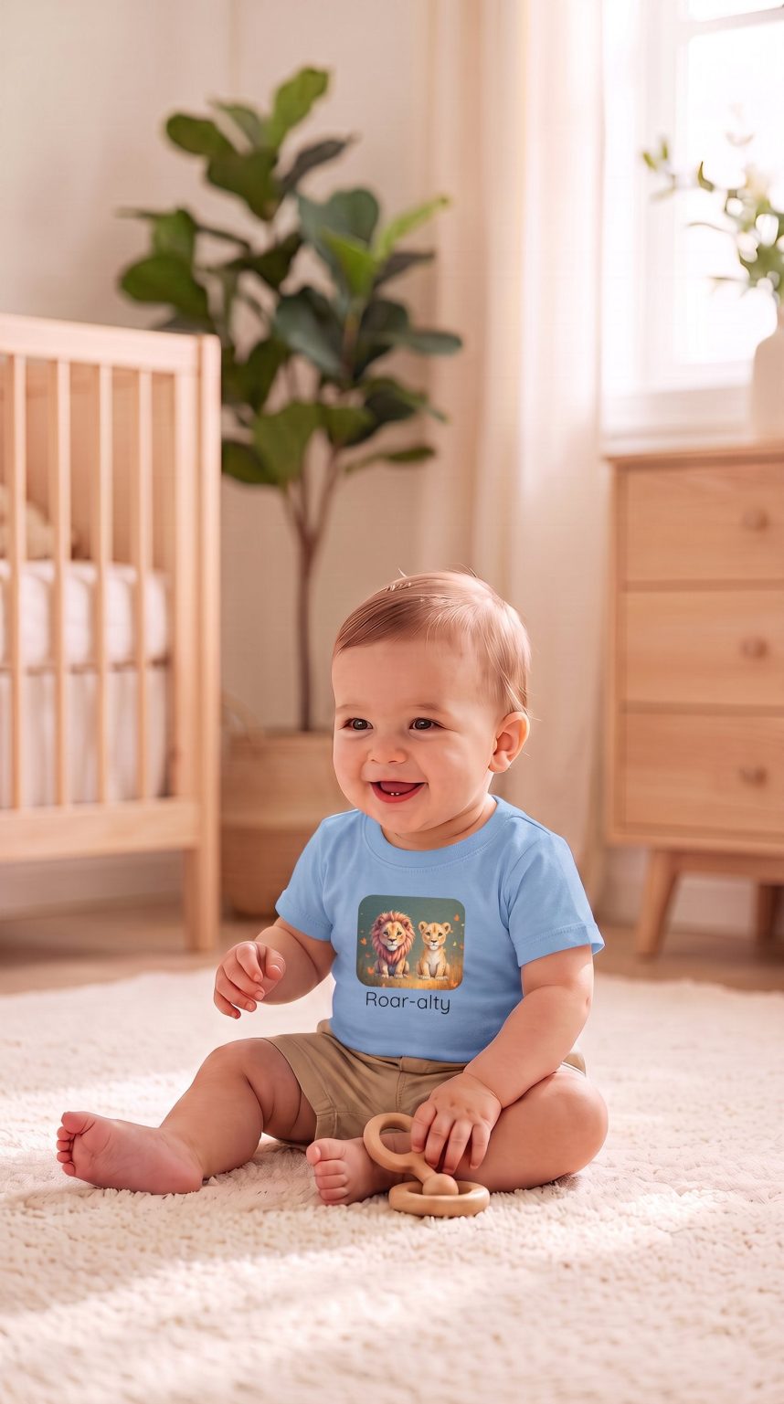 Santa Fe Marketplace Lion Infant T-Shirt — Cute Gender Neutral Tee Product Image: Lion Infant T-Shirt — Cute Gender Neutral Tee