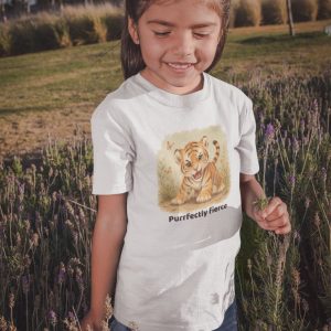 Product Image: Tiger Toddler T-Shirt — Gender Neutral Animal Tee