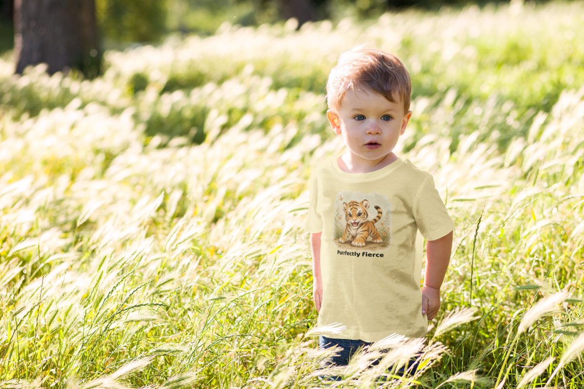 Santa Fe Marketplace Tiger Toddler T-Shirt — Gender Neutral Animal Tee Product Image: Tiger Toddler T-Shirt — Gender Neutral Animal Tee