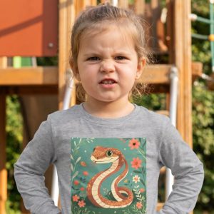Product Image: Snake Toddler Long Sleeve Shirt — Gender Neutral Tee
