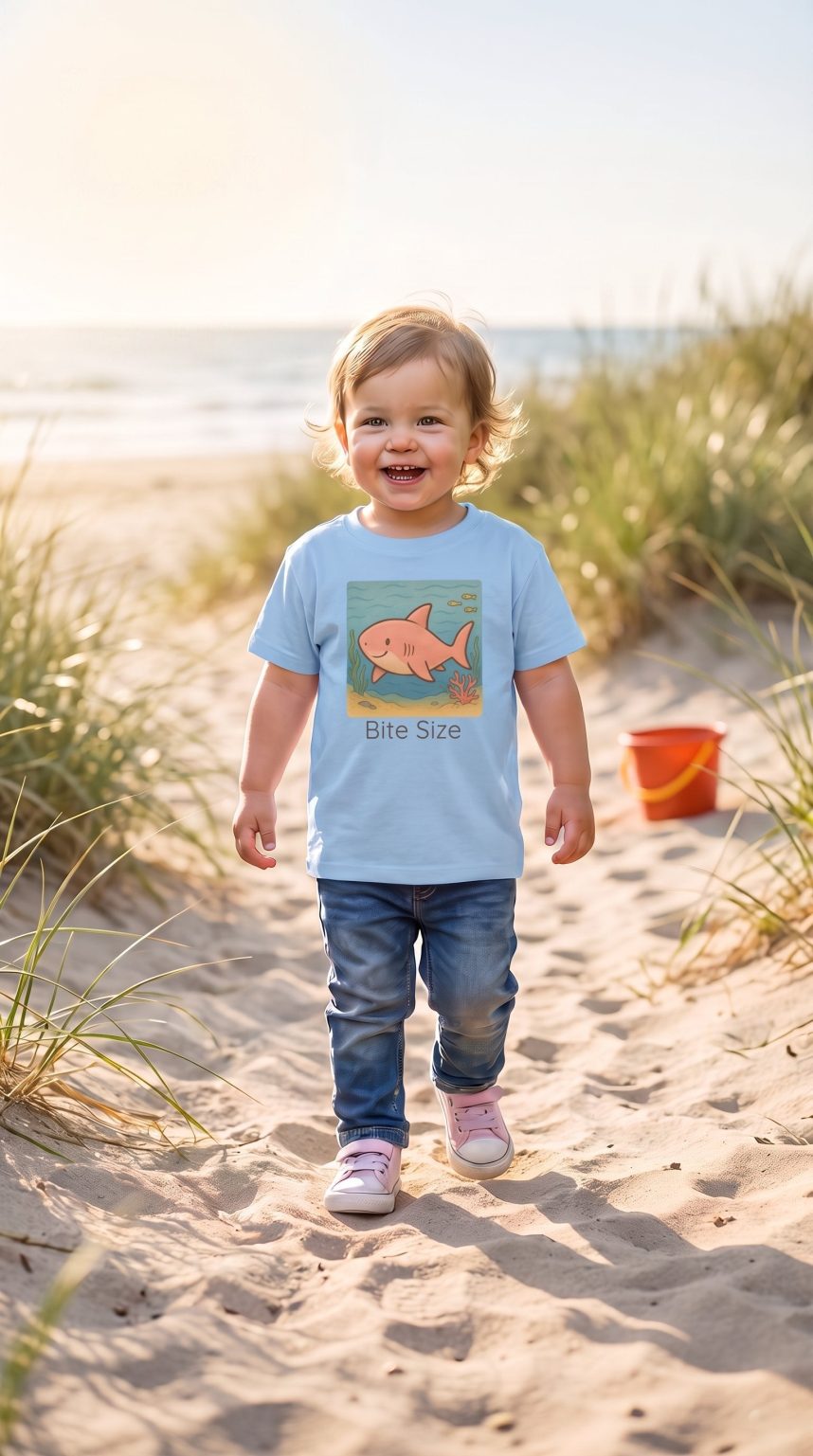 Santa Fe Marketplace Shark Toddler T-Shirt — Gender Neutral Ocean Tee Product Image: Shark Toddler T-Shirt — Gender Neutral Ocean Tee