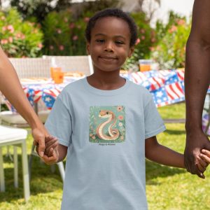 Product Image: Snake Toddler T-Shirt — Gender Neutral Kid Tee