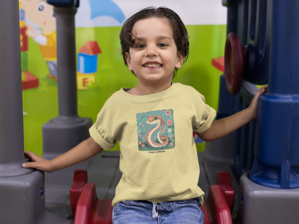 Santa Fe Marketplace Snake Toddler T-Shirt — Gender Neutral Kid Tee Product Image: Snake Toddler T-Shirt — Gender Neutral Kid Tee