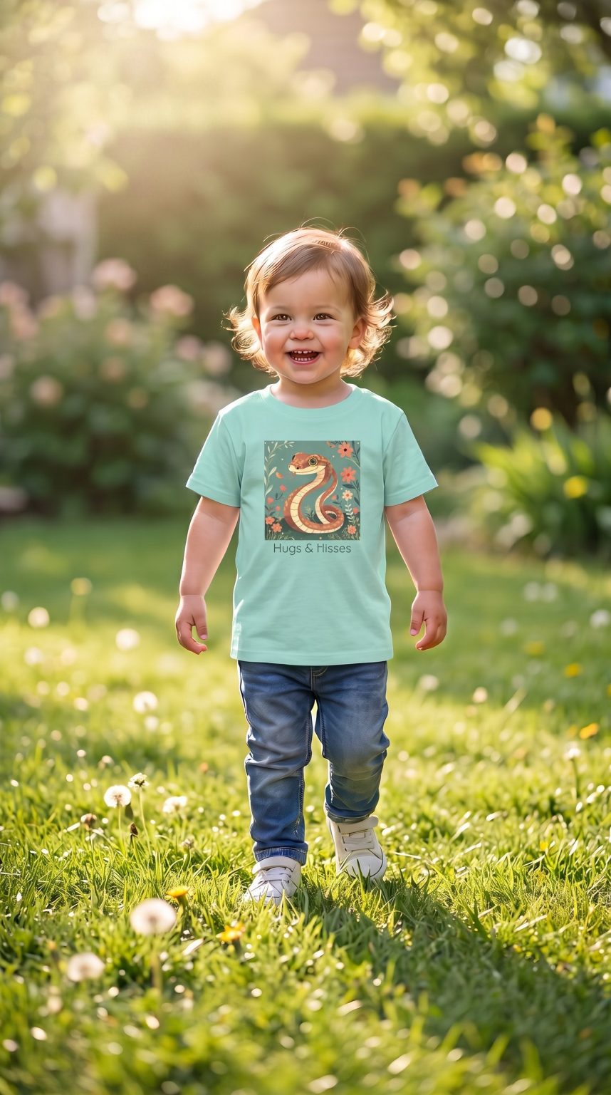 Santa Fe Marketplace Snake Toddler T-Shirt — Gender Neutral Kid Tee Product Image: Snake Toddler T-Shirt — Gender Neutral Kid Tee