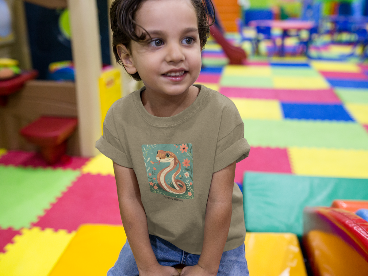 Santa Fe Marketplace Snake Toddler T-Shirt — Gender Neutral Kid Tee Product Image: Snake Toddler T-Shirt — Gender Neutral Kid Tee