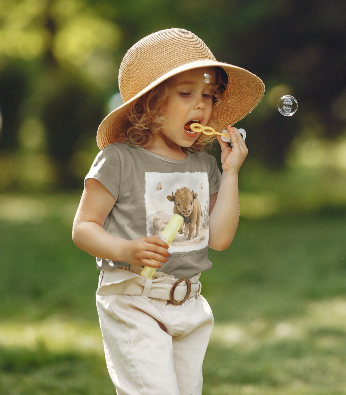 Santa Fe Marketplace Buffalo Toddler T-Shirt — Gender Neutral Animal Tee Product Image: Buffalo Toddler T-Shirt — Gender Neutral Animal Tee