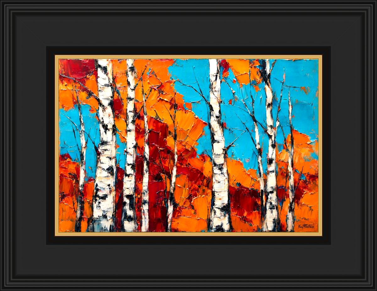 Santa Fe Marketplace Autumn Columns 12″X12″ -Canvas Print- Product Image: Autumn Columns 12″X12″ -Canvas Print-