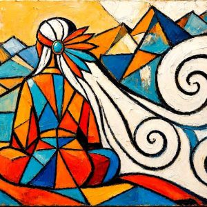 Santa Fe Marketplace Spirit of the High Desert Wind – Digital Canvas Print 12″X12″ Product Image: Spirit of the High Desert Wind – Digital Canvas Print 12″X12″