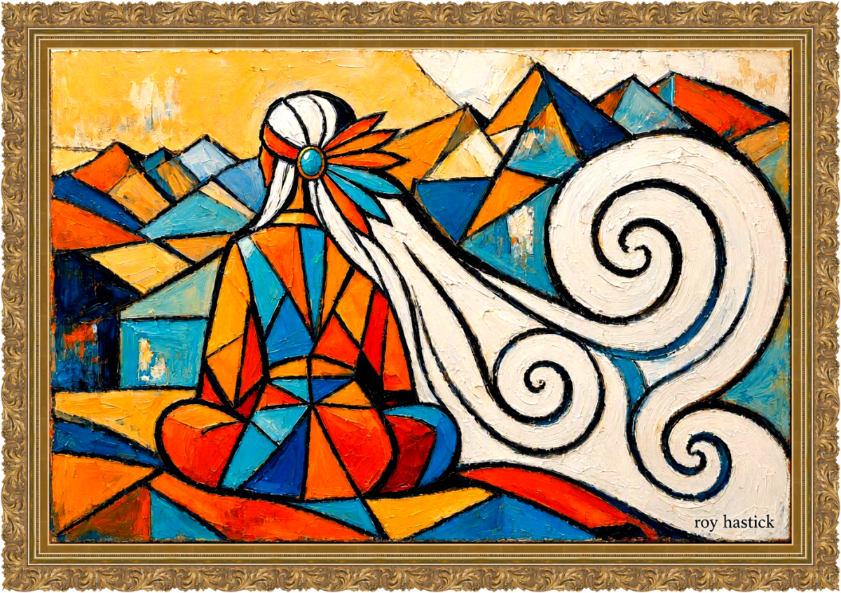 Santa Fe Marketplace Spirit of the High Desert Wind – Digital Canvas Print 12″X12″ Product Image: Spirit of the High Desert Wind – Digital Canvas Print 12″X12″