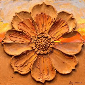Santa Fe Marketplace High Desert Adobe Bloom 18’X18″-Digital Canvas PRINT- Product Image: High Desert Adobe Bloom 18’X18″-Digital Canvas PRINT-