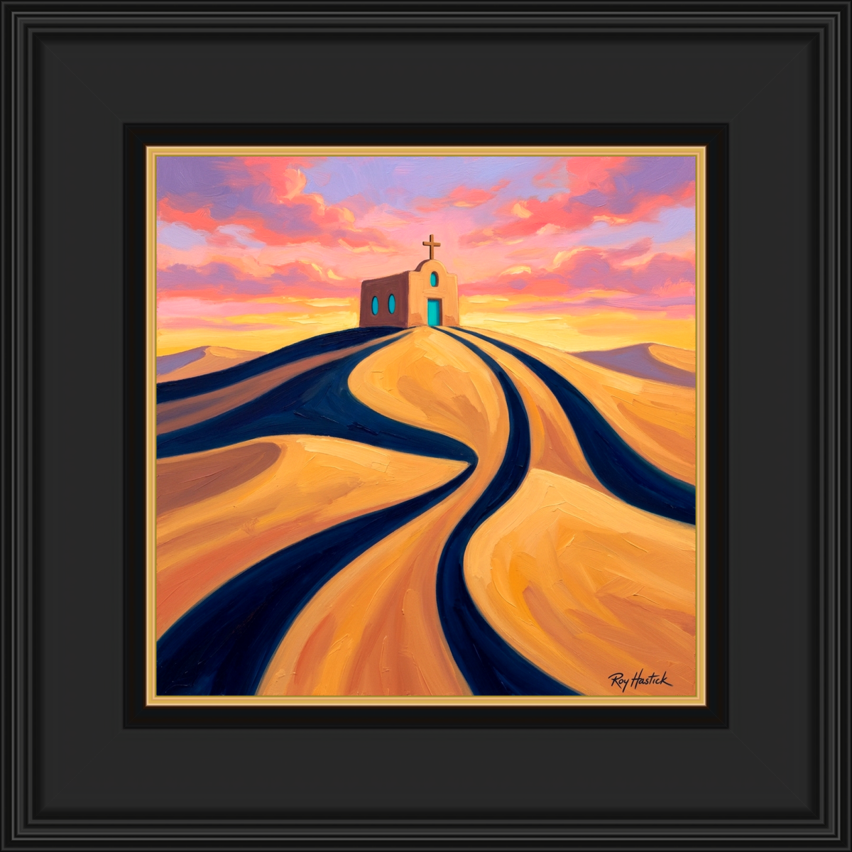 Santa Fe Marketplace Sanctuary at the Rising Dunes -12″X12″ – Canvas Print – Product Image: Sanctuary at the Rising Dunes -12″X12″ – Canvas Print –