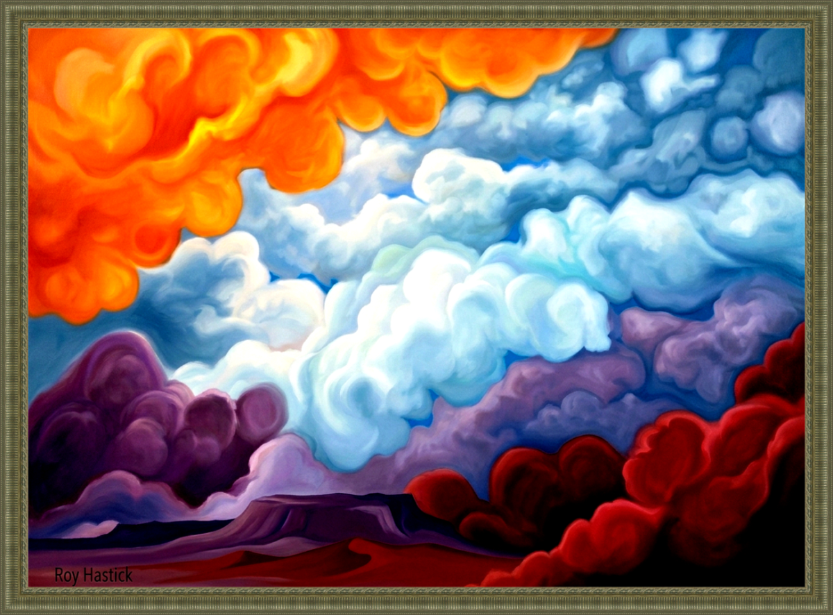 Santa Fe Marketplace Ghost Ranch Reverie – 18″X18″ Canvas Print – Product Image: Ghost Ranch Reverie – 18″X18″ Canvas Print –