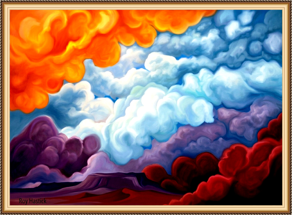 Santa Fe Marketplace Ghost Ranch Reverie – 18″X18″ Canvas Print – Product Image: Ghost Ranch Reverie – 18″X18″ Canvas Print –