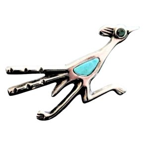 Santa Fe Marketplace Vintage Roadrunner Pin Product Image: Vintage Roadrunner Pin