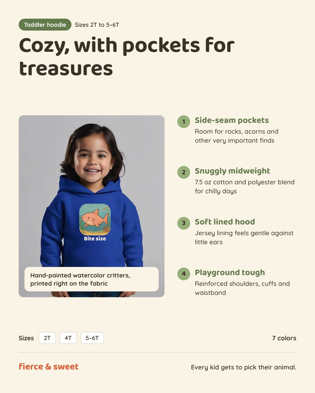 Santa Fe Marketplace Jackrabbit Toddler Hoodie — Gender Neutral Sweatshirt Product Image: Jackrabbit Toddler Hoodie — Gender Neutral Sweatshirt