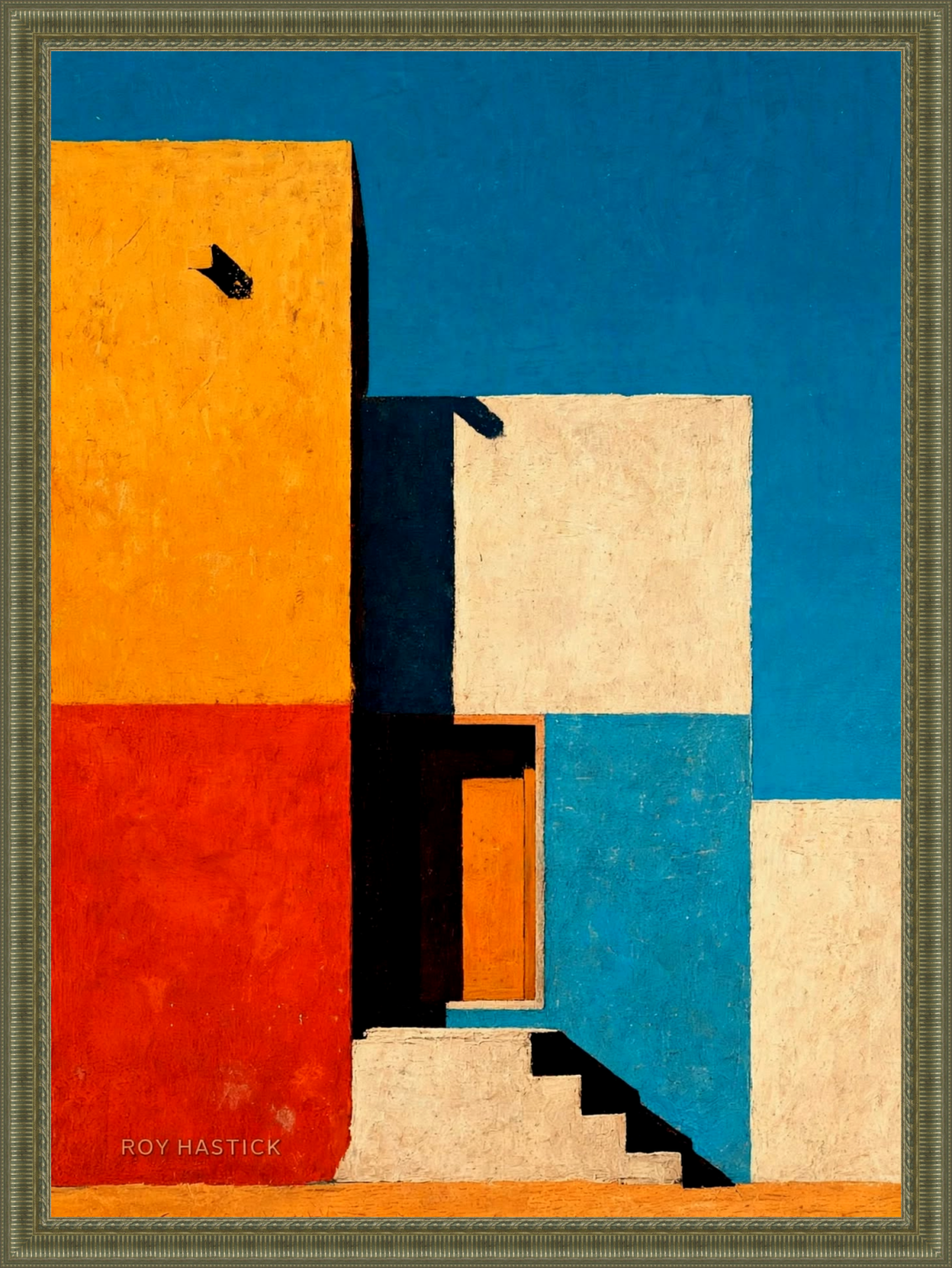 Santa Fe Marketplace MINI_Southwest Solstice Study v2 – 12″X12″ – Canvas Print Product Image: MINI_Southwest Solstice Study v2 – 12″X12″ – Canvas Print