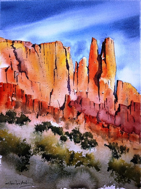 Santa Fe Marketplace Ghost Ranch Box Canyon Product Image: Ghost Ranch Box Canyon