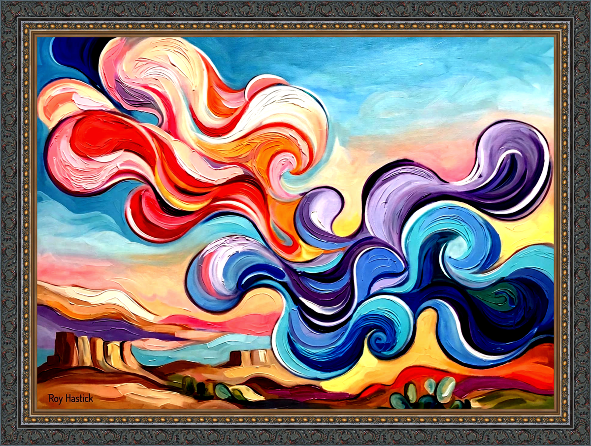 Santa Fe Marketplace Southwestern Winds – 18″X18″ CANVAS PRINT – Product Image: Southwestern Winds – 18″X18″ CANVAS PRINT –