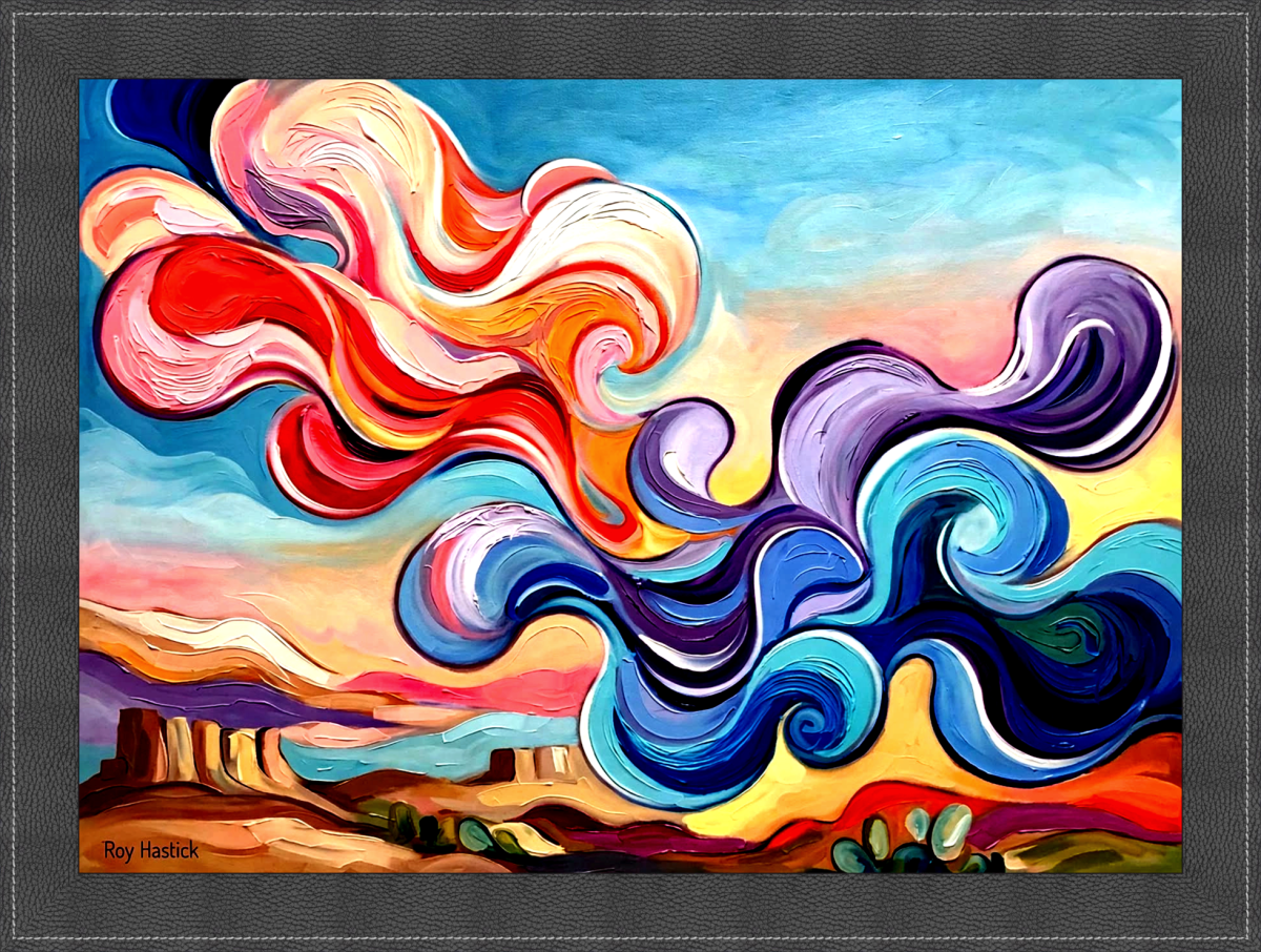 Santa Fe Marketplace Southwestern Winds – 18″X18″ CANVAS PRINT – Product Image: Southwestern Winds – 18″X18″ CANVAS PRINT –