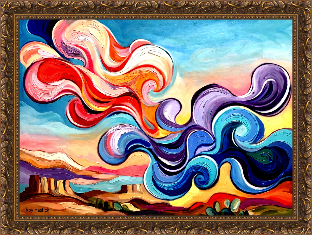 Santa Fe Marketplace Southwestern Winds – 18″X18″ CANVAS PRINT – Product Image: Southwestern Winds – 18″X18″ CANVAS PRINT –