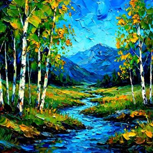 Santa Fe Marketplace Sangre de Cristo Rio 12″X12″ – CANVAS PRINT- Product Image: Sangre de Cristo Rio 12″X12″ – CANVAS PRINT-