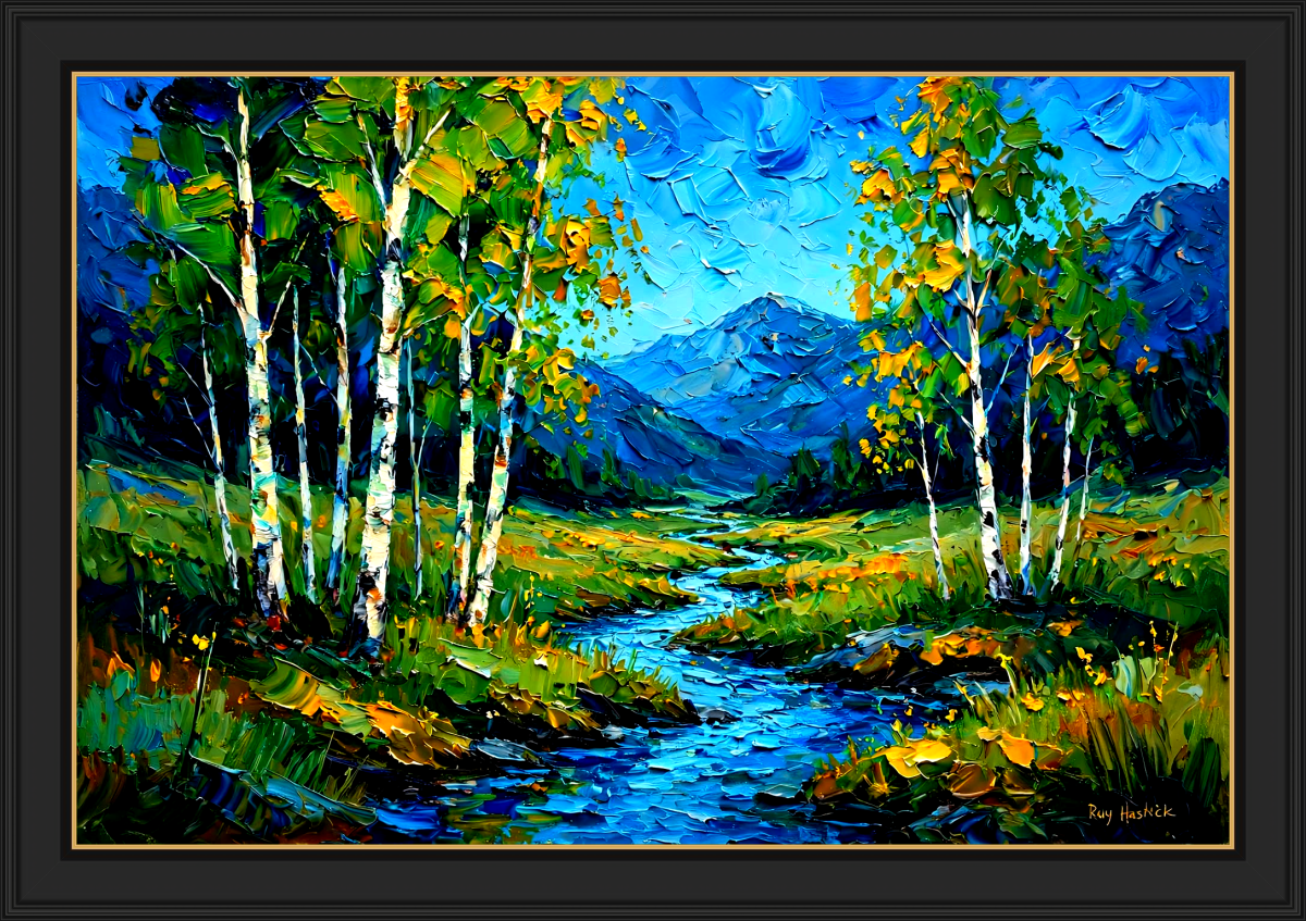 Santa Fe Marketplace Sangre de Cristo Rio 12″X12″ – CANVAS PRINT- Product Image: Sangre de Cristo Rio 12″X12″ – CANVAS PRINT-