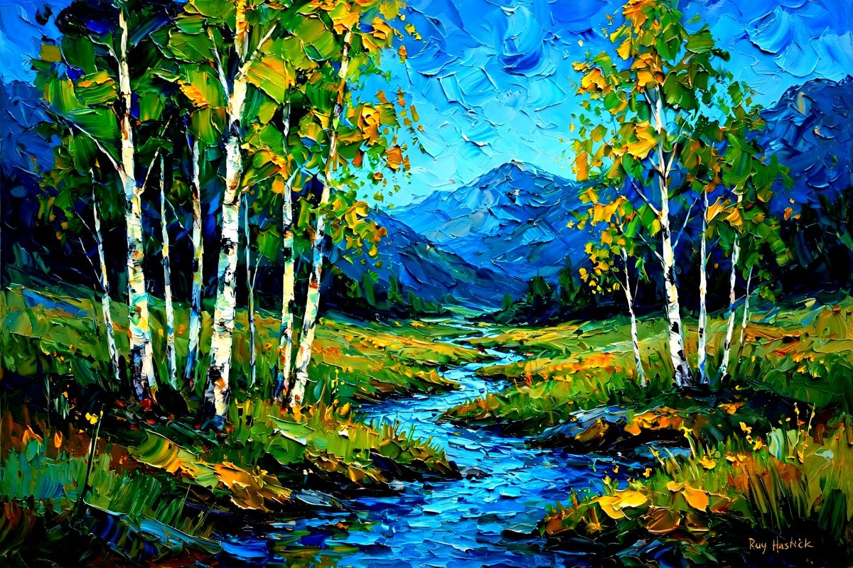 Santa Fe Marketplace Sangre de Cristo Rio 12″X12″ – CANVAS PRINT- Product Image: Sangre de Cristo Rio 12″X12″ – CANVAS PRINT-