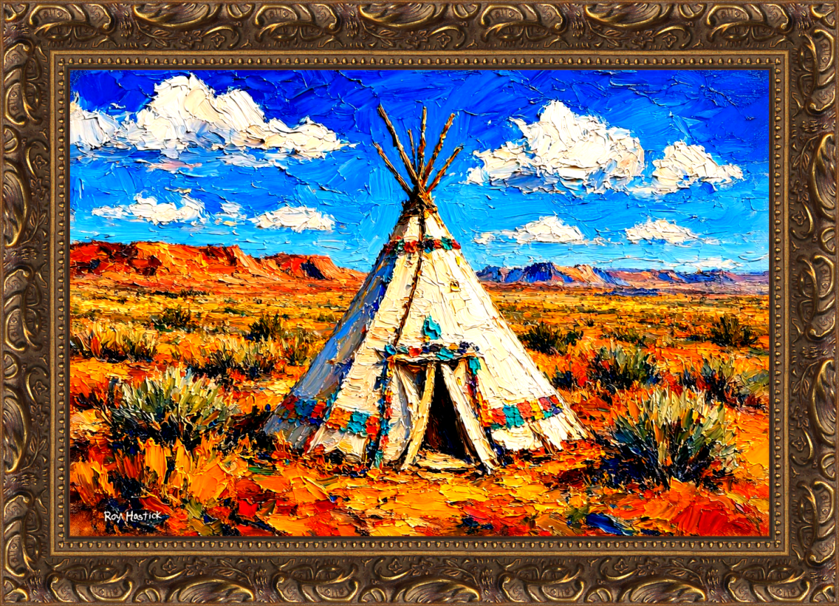 Santa Fe Marketplace Ghost Ranch Sky Shelter -12″X12″ – Canvas Print- Product Image: Ghost Ranch Sky Shelter -12″X12″ – Canvas Print-