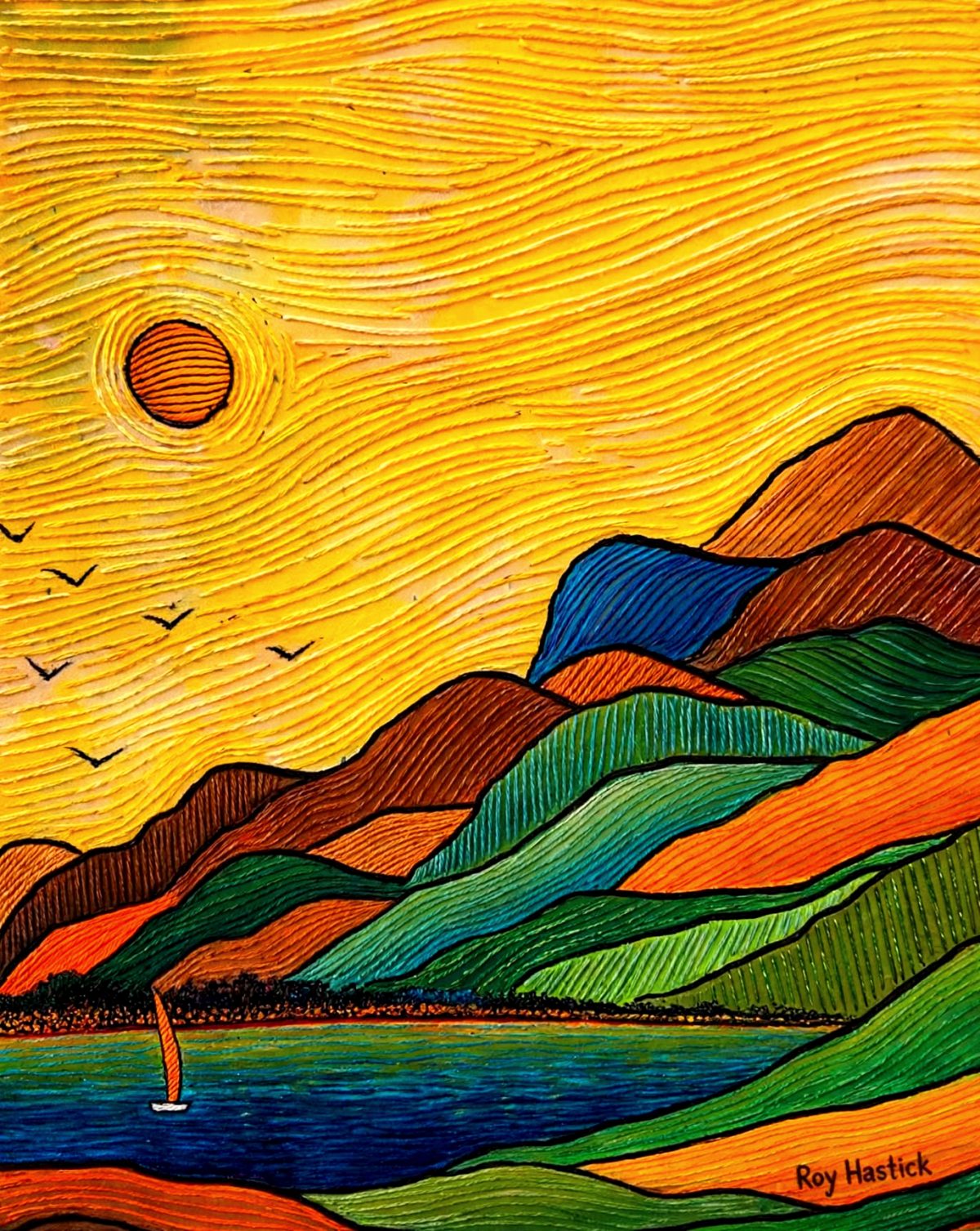 Santa Fe Marketplace Hawaiian Golden Light – 12″X12″ – CANVAS PRINT – Product Image: Hawaiian Golden Light – 12″X12″ – CANVAS PRINT –